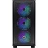 Endorfy Arx 500 ARGB / ATX / 5 x 140 ARGB fan (až 7 fans) / 2xUSB-A / USB-C / tvrzené sklo  / mesh panel /  černá