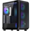 Endorfy Arx 500 ARGB / ATX / 5 x 140 ARGB fan (až 7 fans) / 2xUSB-A / USB-C / tvrzené sklo  / mesh panel /  černá