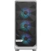 Fractal Design Meshify 2 Compact RGB White TG Clear Tint/Midi Tower/Transpar./Bílá