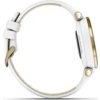Garmin hodinky Lily® – Classic Edition, Luneta v barvě Light Gold, tělo White, řemínek z italské kůže, EU