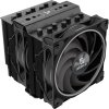 AKASA chladič CPU SOHO H7 Dual Tower RGB, 2x 120mm, LGA1700, AM5