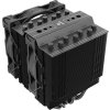 AKASA chladič CPU SOHO H7 Dual Tower RGB, 2x 120mm, LGA1700, AM5