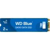 WD BLUE SSD 3D NAND WDS200T3B0B  2TB M.2 SATA, (R:560, W:530MB/s)