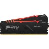 KINGSTON DIMM DDR4 32GB (Kit of 2) 3600MT/s CL18 FURY Beast RGB, XMP