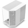 NZXT H6 Flow dvoukomorová / MidT / 3x120mm fan / 2xUSB 3.2 / USB-C / prosklená bočnice i čelo / bílá