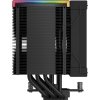 DEEPCOOL chladič AK500 Digital / 120mm fan / 5x heatpipes / PWM / pro Intel i AMD / RGB / černý