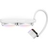 NZXT vodní chladič Kraken 280 ELITE RGB / 2x140mm RGB fan / 4-pin PWM / LCD disp. / 6 let / bílý