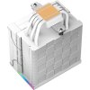 DEEPCOOL chladič AK500S Digital / užší / 120mm fan / 5x heatpipes / PWM / pro Intel i AMD / bílý