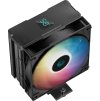 DEEPCOOL chladič AG400 Digital / 120mm fan ARGB / 4x heatpipes / PWM / pro Intel i AMD / černý
