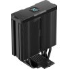 DEEPCOOL chladič AG400 DIGITAL PLUS širší / 120mm fan ARGB / 4x heatpipes / PWM / pro Intel i AMD / černý