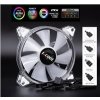 1stCOOL Ventilátor AURA EVO CRYSTAL, 120mm, ARGB