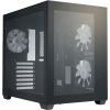FSP CMT380B/Midi Tower/Transpar./Černá