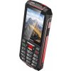 EVOLVEO StrongPhone W4, vodotěsný odolný Dual SIM telefon, černo-červená
