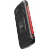 EVOLVEO StrongPhone W4, vodotěsný odolný Dual SIM telefon, černo-červená