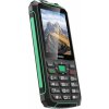 EVOLVEO StrongPhone W4, vodotěsný odolný Dual SIM telefon, černo-zelená