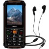 EVOLVEO StrongPhone Z6, vodotěsný odolný Dual SIM telefon, černo-oranžová
