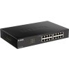 D-Link DGS-1100-16V2 16-Port Gigabit Smart Managed Switch, fanless