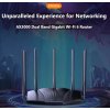 Tenda TX12 Pro Wi-Fi AX3000 Router 802.11ax/ac/a/b/g/n, GWAN, GLAN, WiFi 6, Mesh