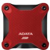 ADATA Externí SSD 512GB SD620, USB Micro-B, USB 3.2 Gen 2, R:520/W:460MB/s, červená
