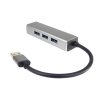 PremiumCord USB 3.0 Superspeed HUB 4-portový
