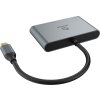 AKASA Hub USB-C na 2x Typ-C + 2x Typ-A USB 3.2