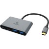 AKASA Hub USB-C na 2x Typ-C + 2x Typ-A USB 3.2