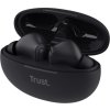 TRUST sluchátka Yavi, Bluetooth ENC, špunty, černá