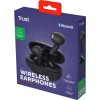 TRUST sluchátka Yavi, Bluetooth, špunty, černá