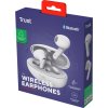 TRUST sluchátka Yavi, Bluetooth, špunty, bilá