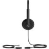 Yealink YHS34 Lite Dual náhlavní souprava na obě uši s QD-RJ9 konektory