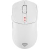 Genesis herní myš ZIRCON 500/Herní/Optická/10 000 DPI/USB+BT/Bílá
