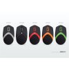 AMEI AM-M101R/Ergonomická/Optická/1 600 DPI/Drátová USB/Černá-červená