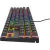 Genesis tichá herní klávesnice THOR 303/TKL/RGB/Outemu Peach/Drátová USB/CZ-SK layout/Černá