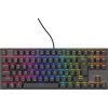 Genesis tichá herní klávesnice THOR 303/TKL/RGB/Outemu Peach/Drátová USB/CZ-SK layout/Černá