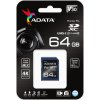 ADATA SDXC karta 64GB UHS-I U3 Class 10, Premier Pro (R: 95MB / W: 60MB)