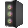 FSP CMT218/Midi Tower/Transpar./Černá