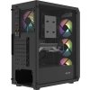 NATEC Fury Shobo SH4F RGB Midi Tower with window black