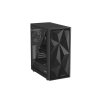 Genesis DIAXID 605F MIDI. USB-C. černá/Midi Tower/Transpar./Černá