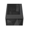 Genesis DIAXID 605F MIDI. USB-C. černá/Midi Tower/Transpar./Černá