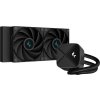 DEEPCOOL vodní chladič LS520S Zero Dark / 2x120 mm fan / Intel i AMD / komplet černý