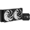 Zalman vodní chladič ALPHA2 A24 Black / 2 x 120 mm / PWM / ARGB  / černý