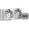 Zalman vodní chladič ALPHA2 A24 White /  2 x 120 mm / PWM / ARGB  / bílý
