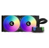 Zalman vodní chladič Reserator5 Z24 ARGB / 240 mm ARGB / ZE1225ASHx2 / černý