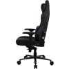 AROZZI herní židle VERNAZZA Supersoft Pure Black/ látkový povrch/ černá