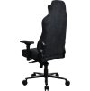AROZZI herní židle VERNAZZA Supersoft Pure Black/ látkový povrch/ černá