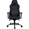 AROZZI herní židle VERNAZZA Supersoft Pure Black/ látkový povrch/ černá