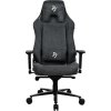 AROZZI herní židle VERNAZZA XL SoftFabric Dark Grey/ látkový povrch/ tmavě šedá