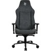 AROZZI herní židle VERNAZZA XL SoftFabric Dark Grey/ látkový povrch/ tmavě šedá