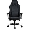 AROZZI herní židle VERNAZZA XL Supersoft Pure Black/ látkový povrch/ černá