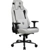 AROZZI herní židle VERNAZZA XL Supersoft Light Grey/ látkový povrch/ světle šedá